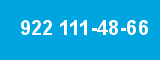 922 111-48-66